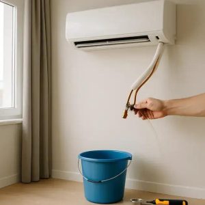 Reparando vazamento de ar‑condicionado split em cômodo de 12 m² sem chamar técnico